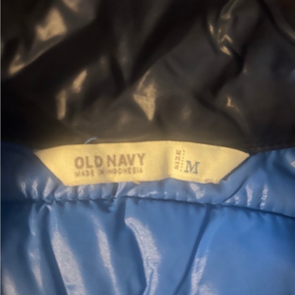 Old Navy Puffer Vest Navy Blue M - Picture 3 of 3